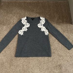 J Crew grey sweater